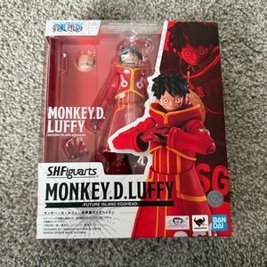 S.H.Figuarts One Piece Monkey D. Luffy Future Island Egghead Bandai Japan New